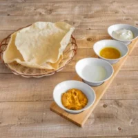 Pappadoms with Chutney